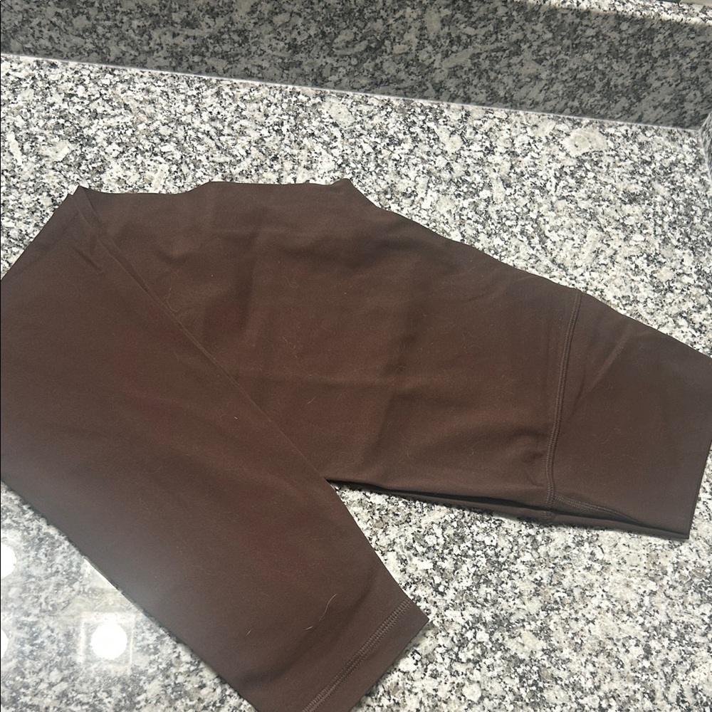 Yoga comfy tights beautiful brown